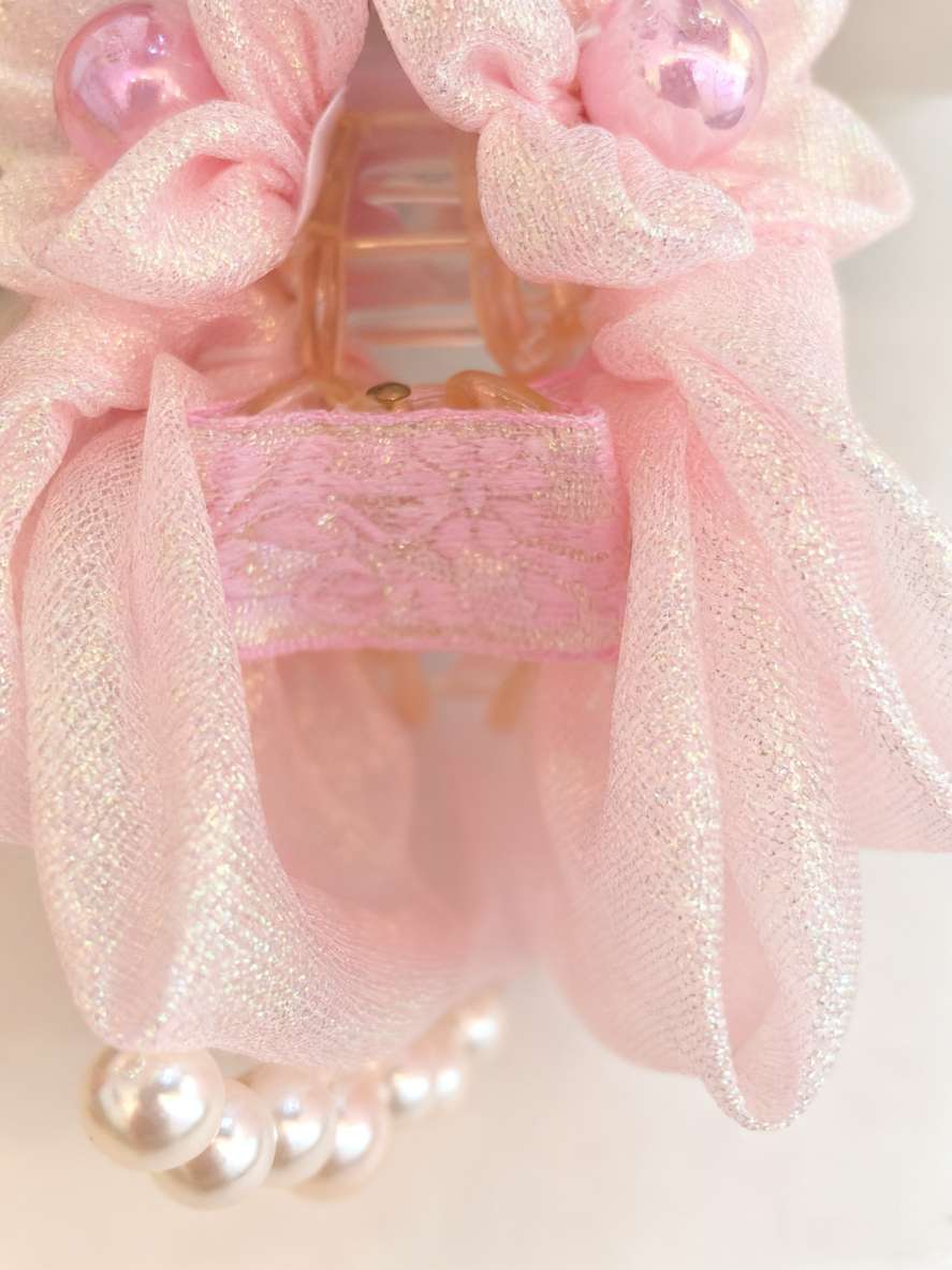 炫彩爱丽丝抓夹头饰儿童小女孩发饰可爱甜美百搭发饰粉色简约抓子详情图5