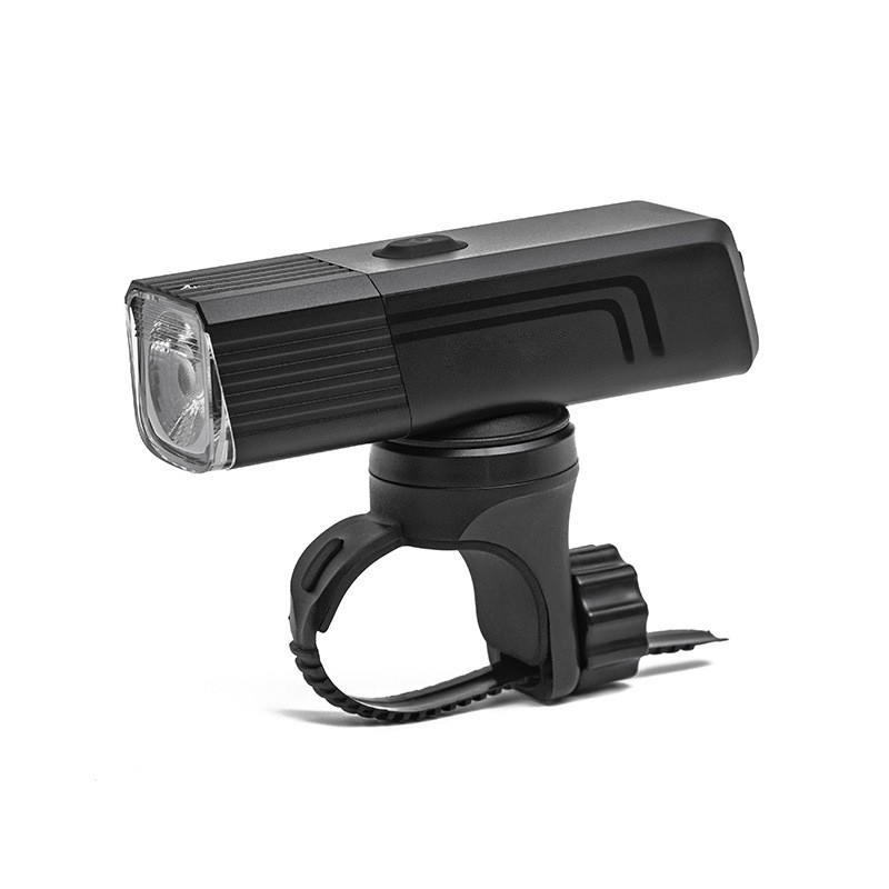 2504 aluminum headlamp USB charging bicycle aluminum alloy headlamp bicycle headlamp strong light flashlight cycling equipment