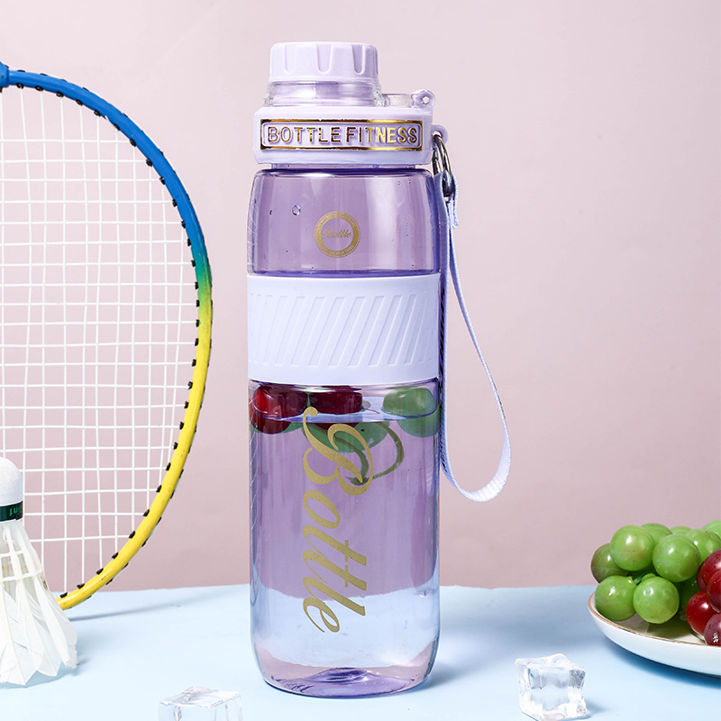 H164-HY-001 Portable sports plastic water cup, food-grade anti-drop portable cup, handle cup for girls Application Scenario
