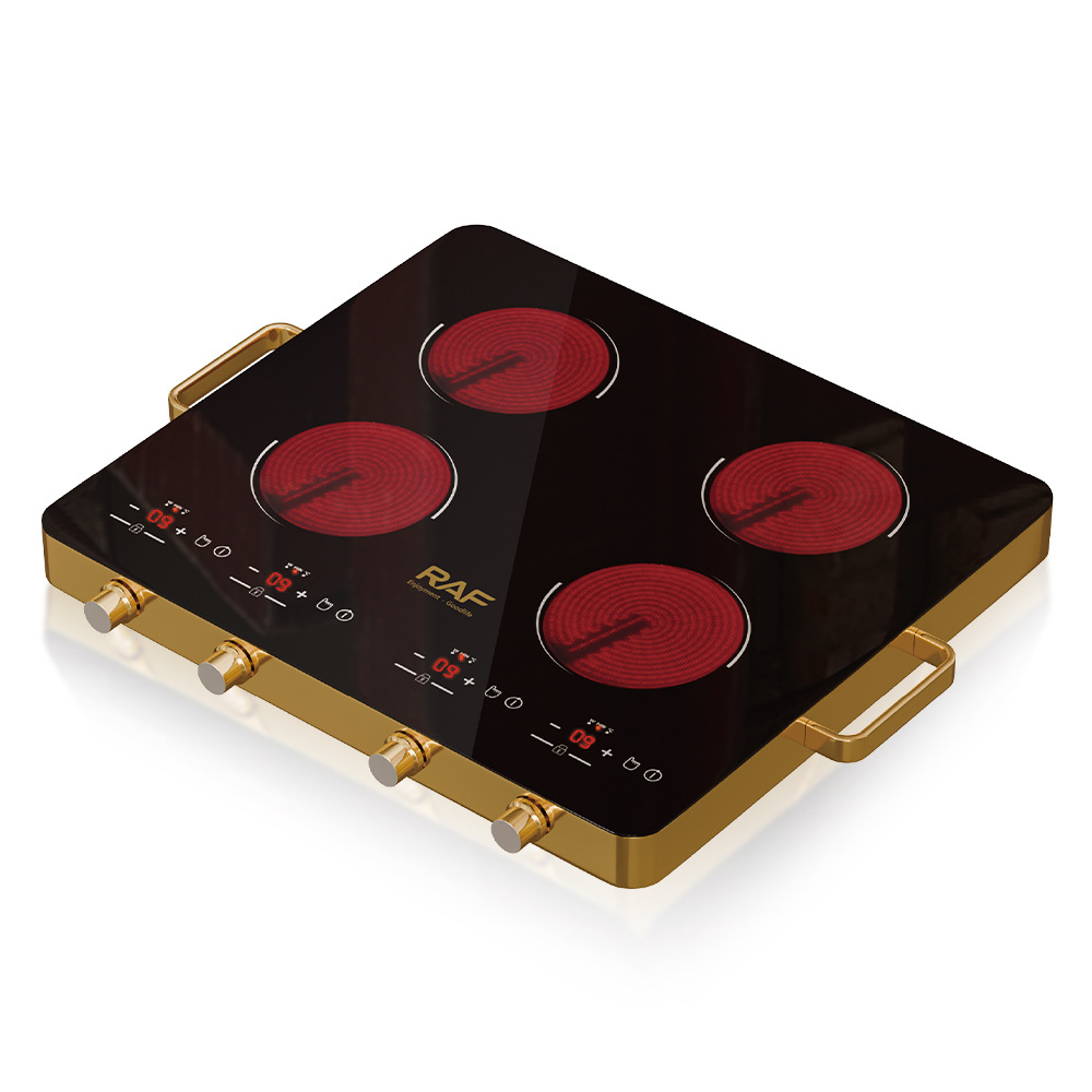 RAF Cross-border European-style household high-power smart electric stove stir-frying energy-saving induction cooker four-burner multi-functional R.8064 Application Scenario