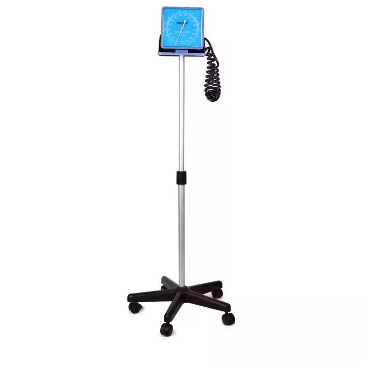 Stand Aneroid Sphygmomanometer manual blood pressure monitor with hanging rod for export detail image 2