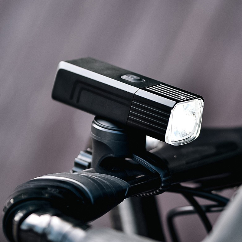 2504 aluminum headlamp USB charging bicycle aluminum alloy headlamp bicycle headlamp strong light flashlight cycling equipment Specification image