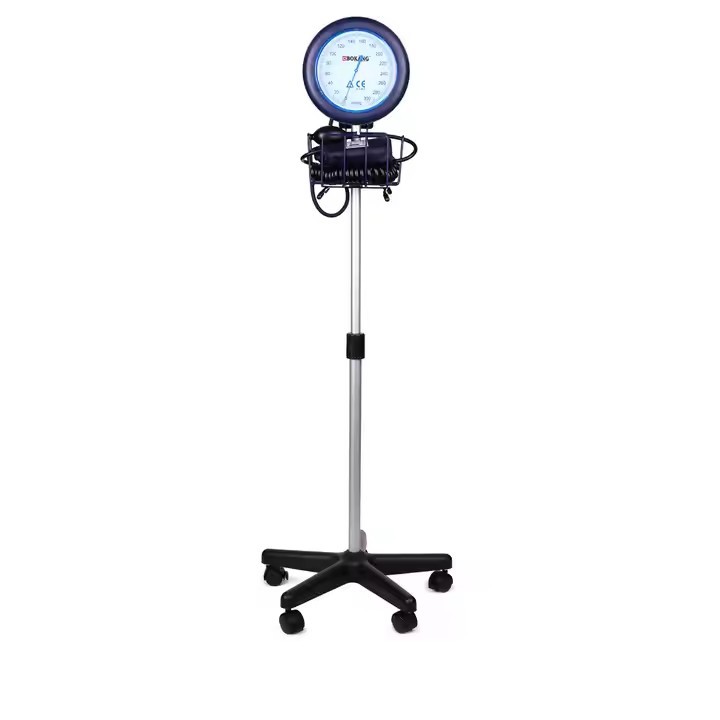 Stand Aneroid Sphygmomanometer manual blood pressure monitor with hanging rod for export detail image 3