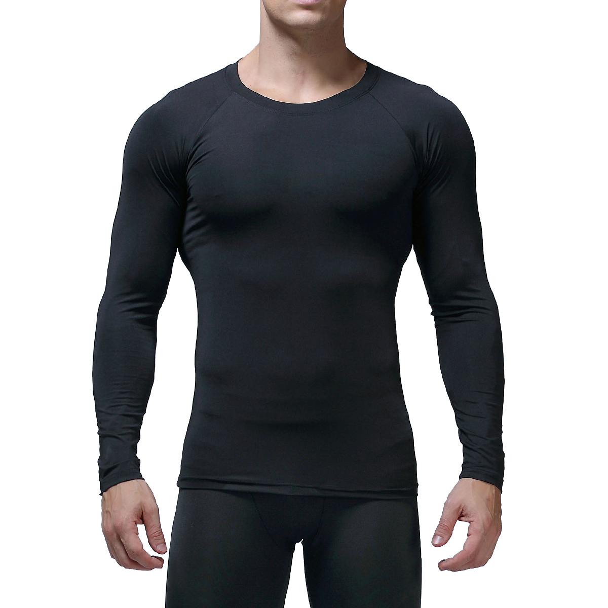 YMT-13 Bodysuit Fitness set, bodysuit basketball and football training suit, adult autumn and winter sports long-sleeved base