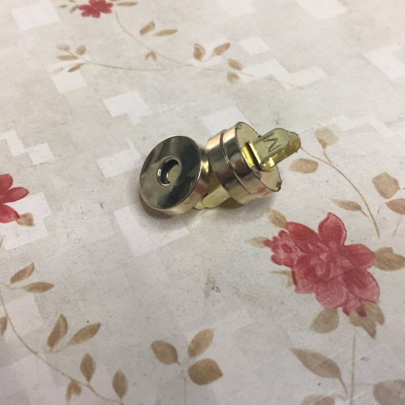 22MM双色圆形磁铁纽扣箱包磁扣服饰暗扣1122
