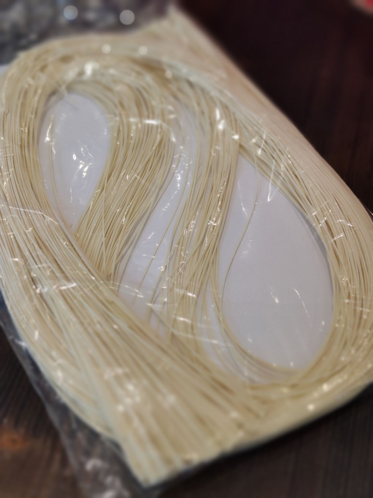 意大利面细节图