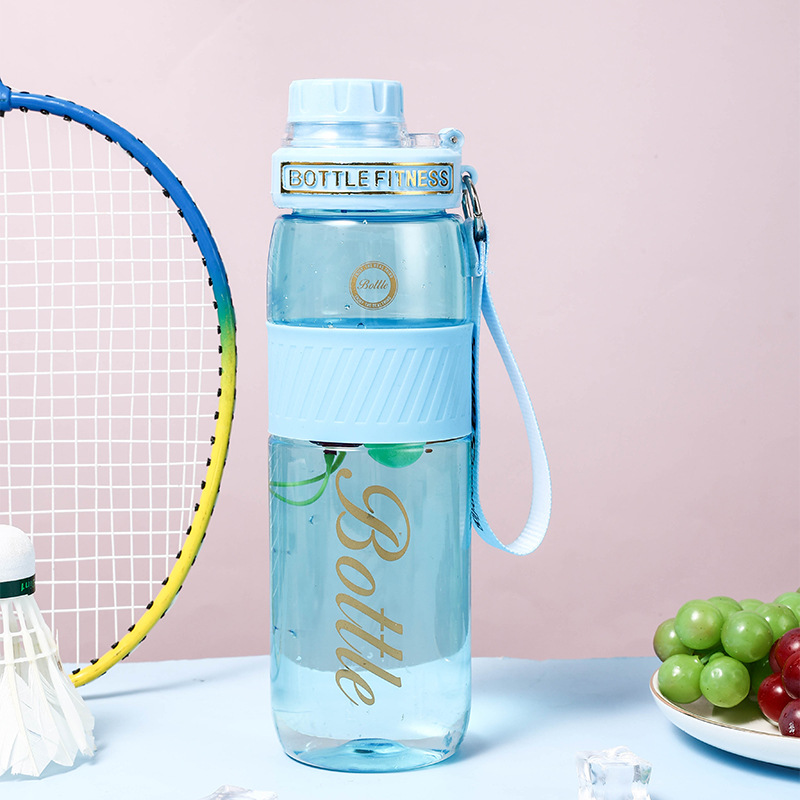 H164-HY-001 Portable sports plastic water cup, food-grade anti-drop portable cup, handle cup for girls detail image 8