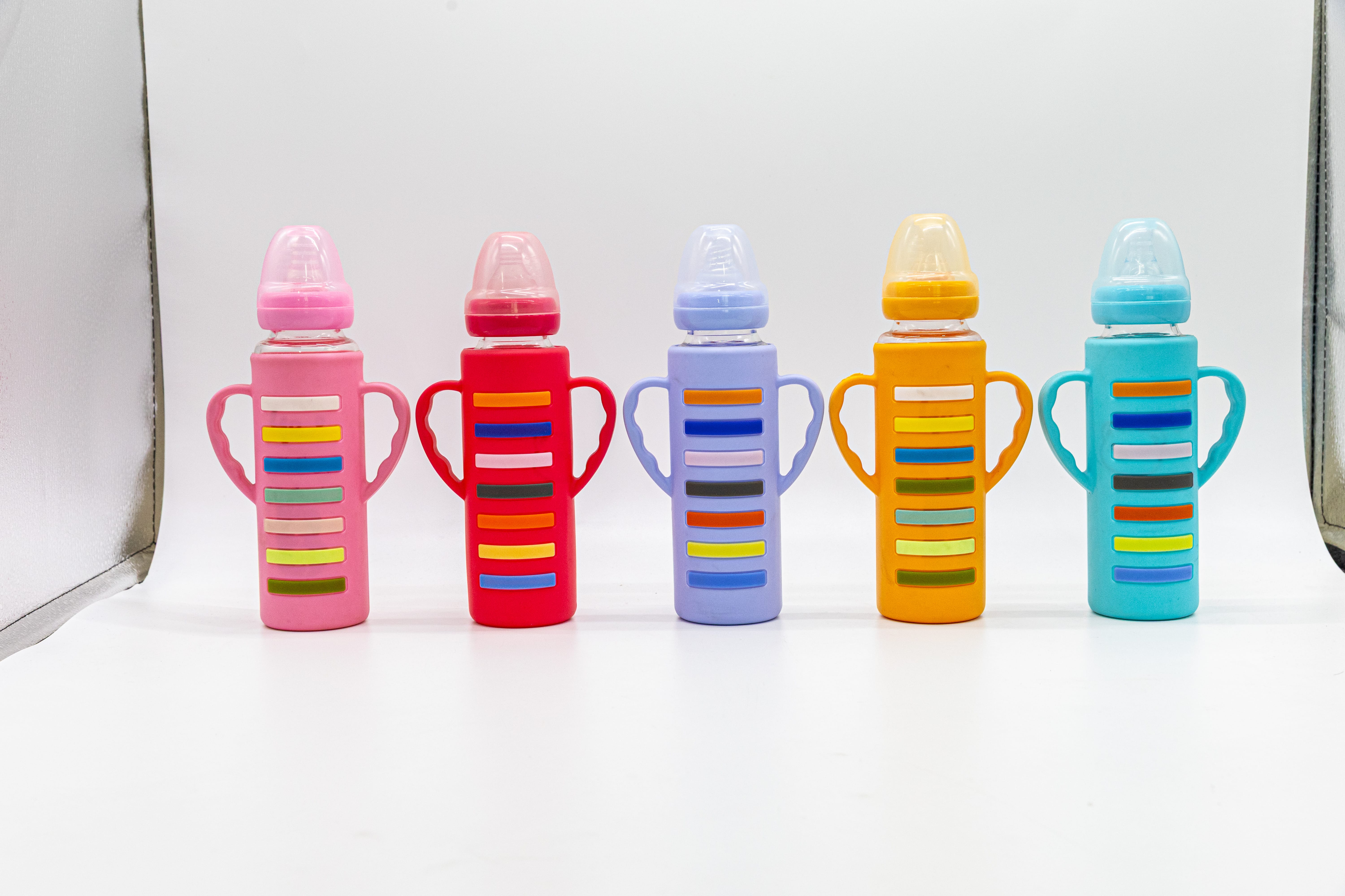 Tinker Tot奶瓶贝亲母婴儿童奶瓶母婴用品，彩带标口120/240ML容量奶瓶，材质健康环保