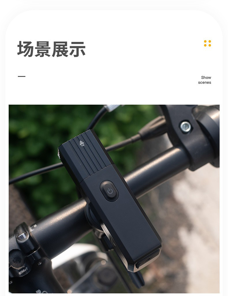 2504 aluminum headlamp USB charging bicycle aluminum alloy headlamp bicycle headlamp strong light flashlight cycling equipment pic 14