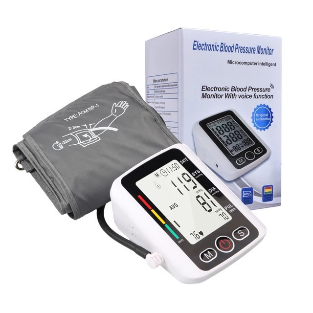 English Arm Electronic Blood Pressure Monitor