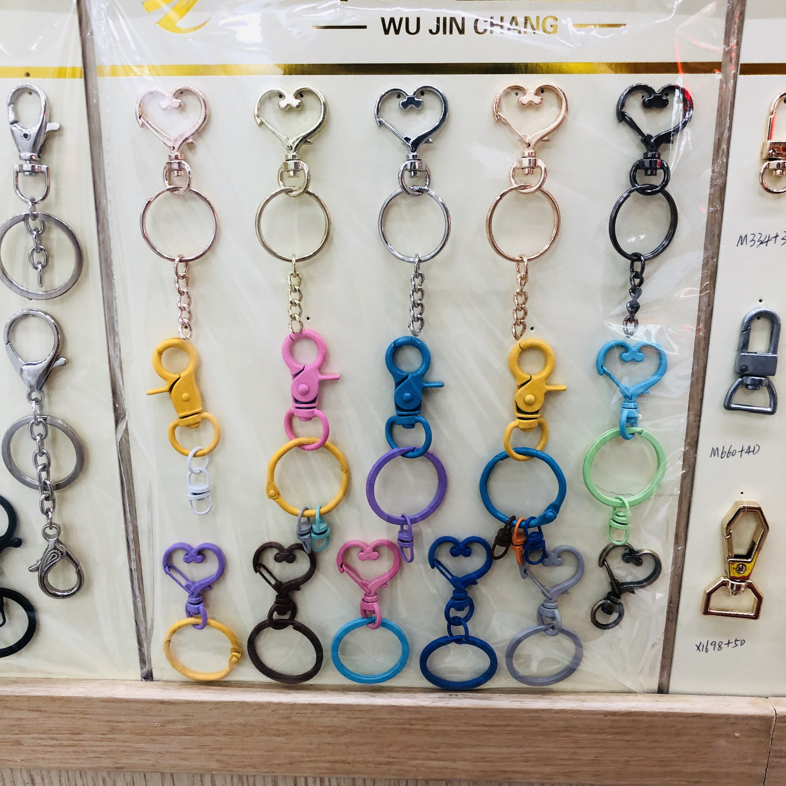 钥匙扣勾扣包带配件挂钩扣五金配件汽车挂件配件