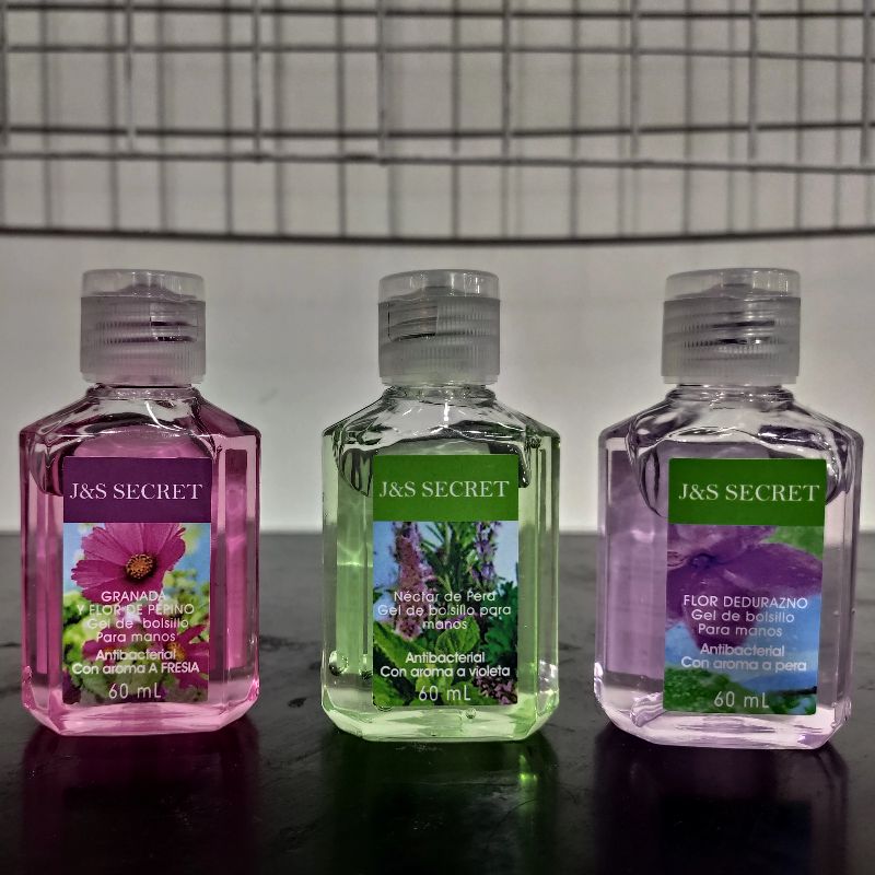 消毒液洗手液凝胶速干花香杀菌60ml便携家用2