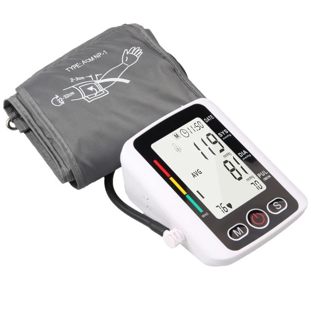 English Arm Electronic Blood Pressure Monitor Item Picture