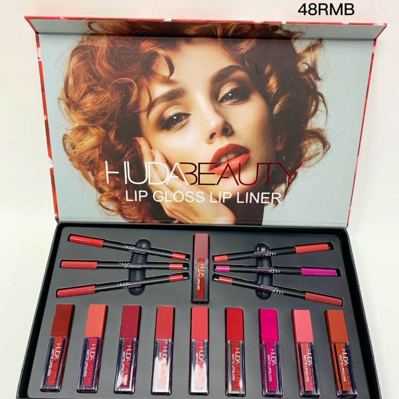 Huda beauty唇彩套盒