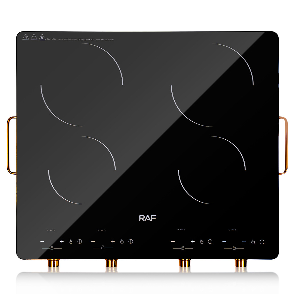 RAF Cross-border European-style household high-power smart electric stove stir-frying energy-saving induction cooker four-burner multi-functional R.8064 details Picture
