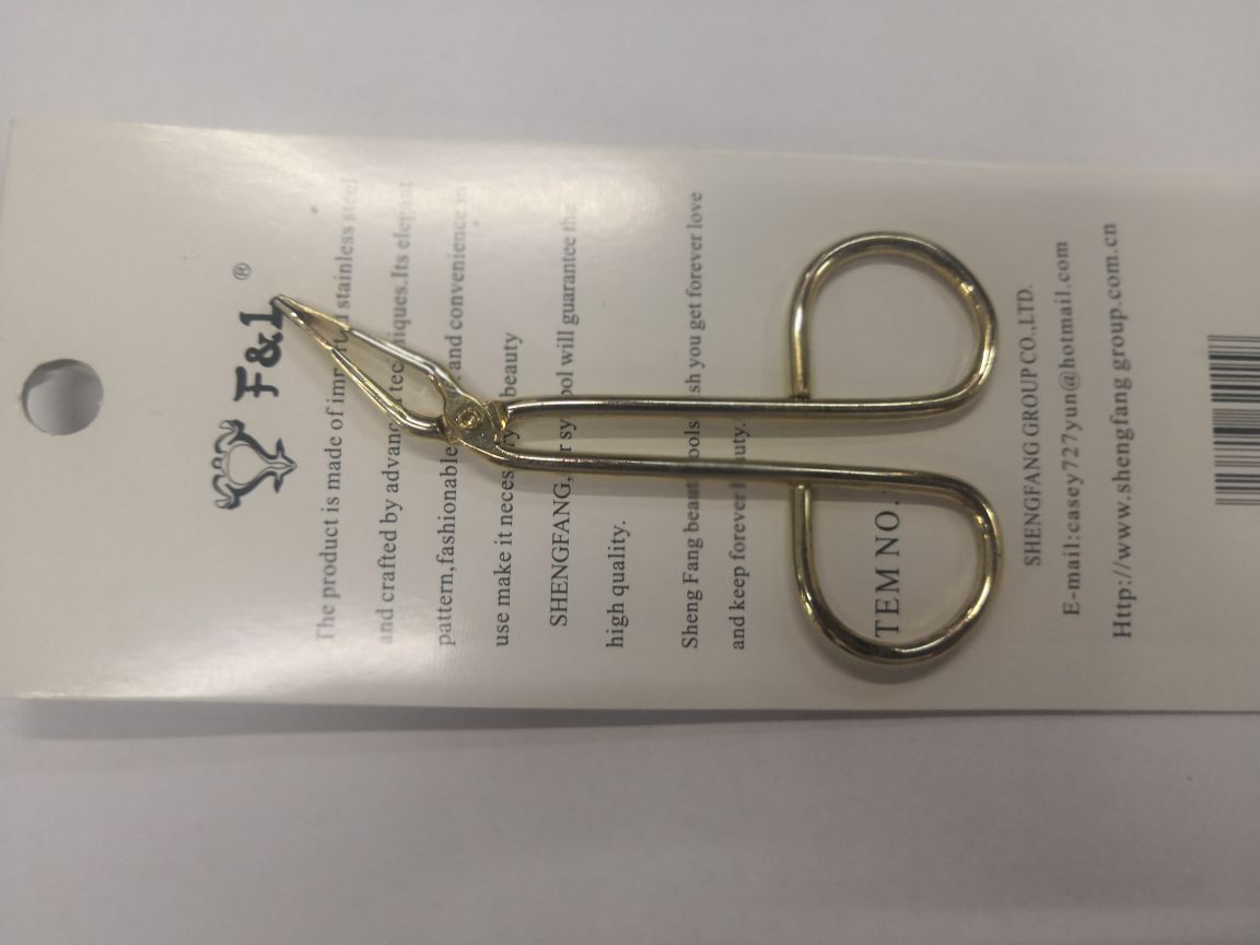 新款镀金眉钳1