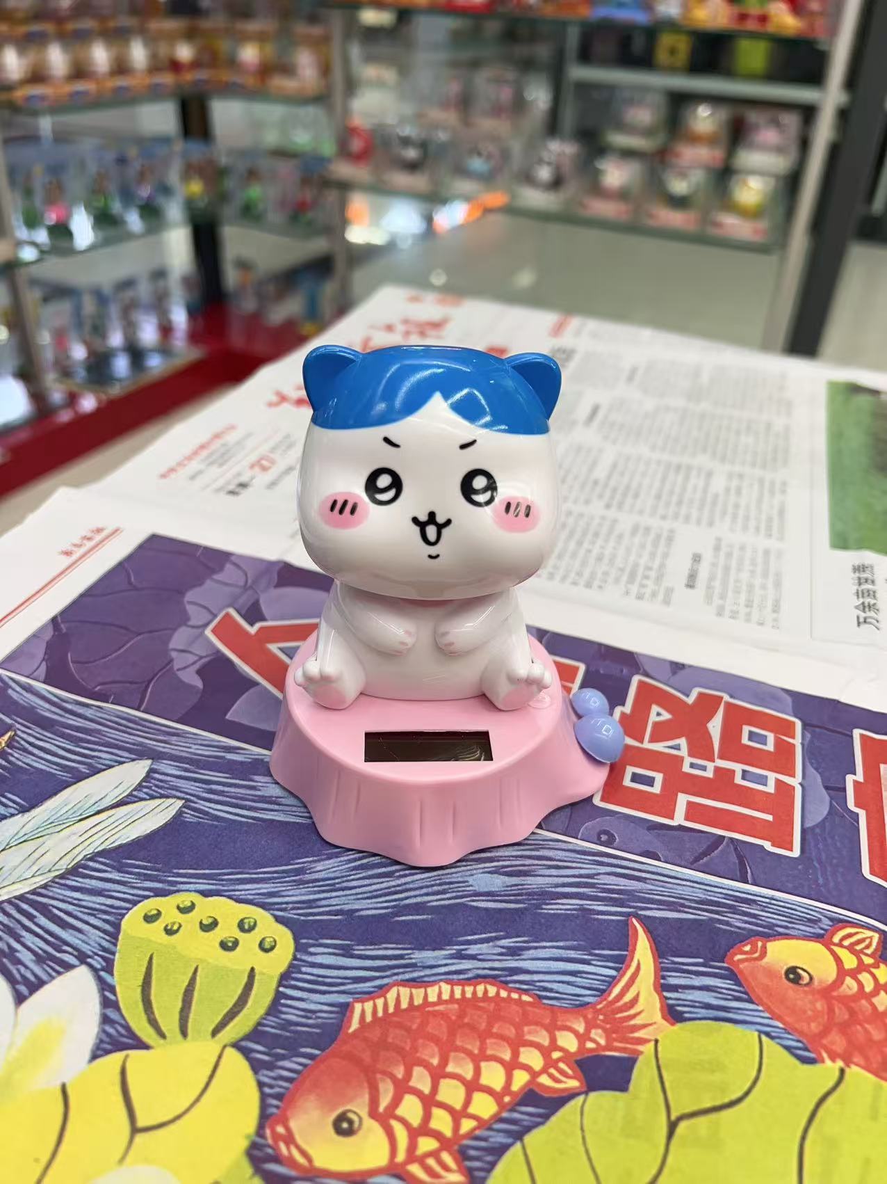 太阳能公仔轻松熊汽车用品 车饰 摆件可爱摇头自嘲熊公仔装饰老虎详情1