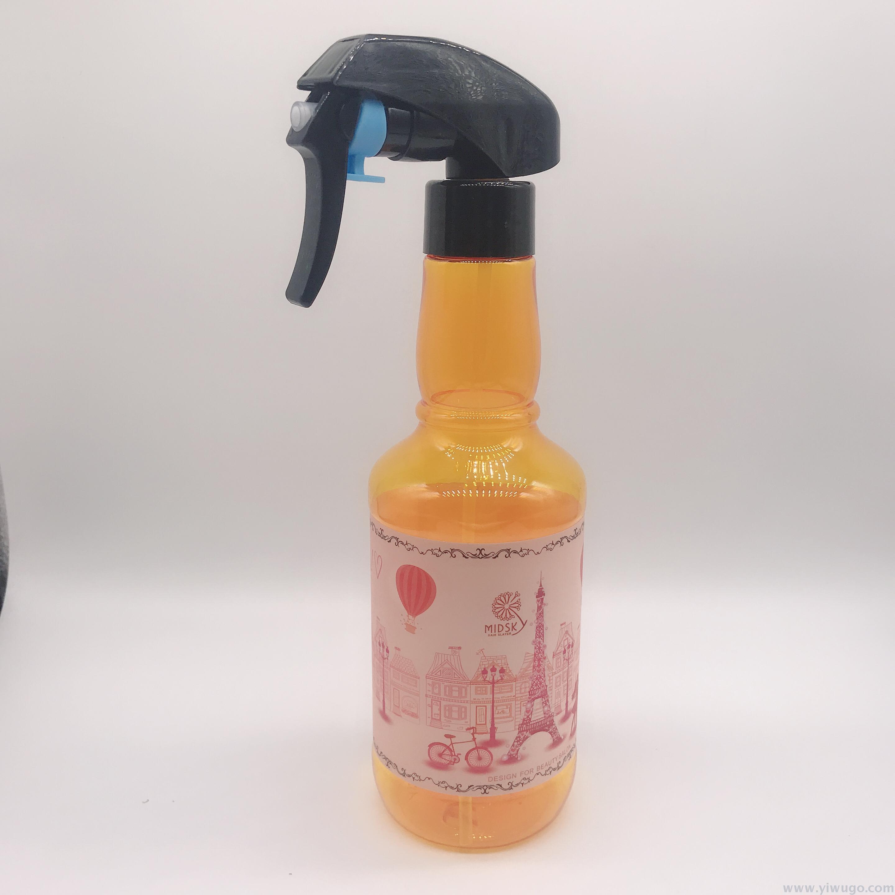Vintage wine bottles for hair care products, spray bottles for hairdressers in barber shops, European and American oil-based spray bottles Application Scenario