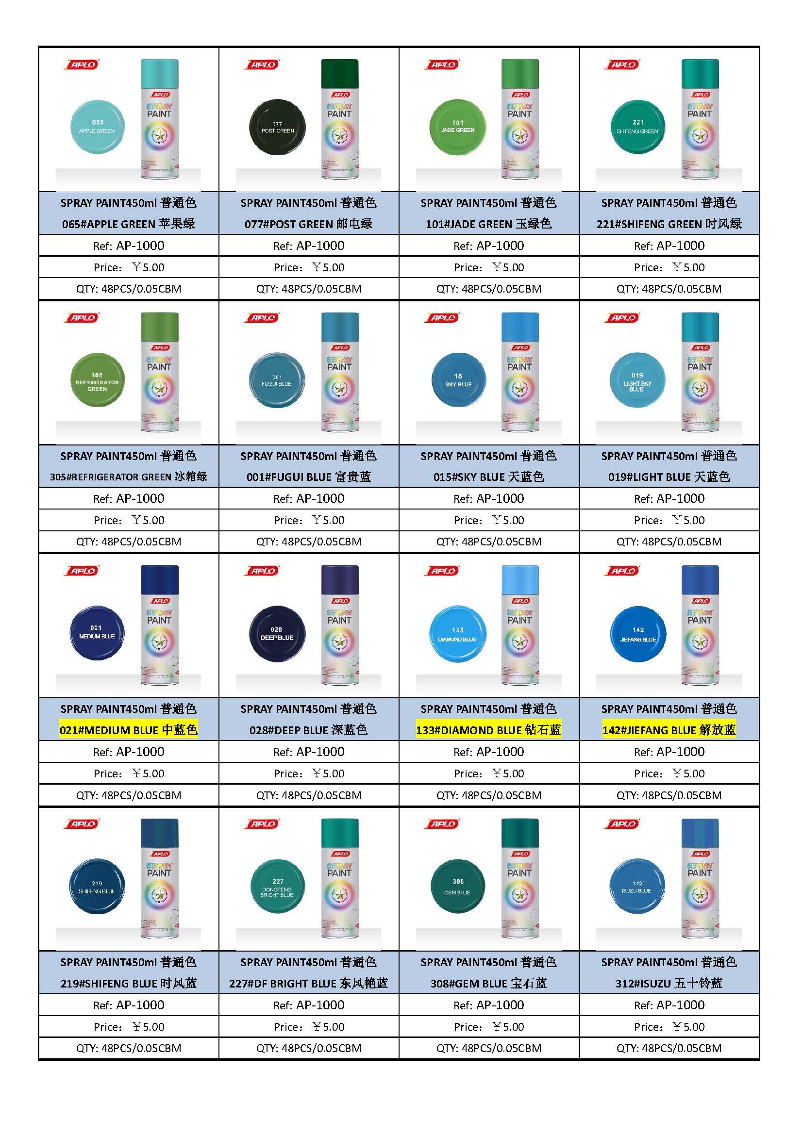 自动喷漆高覆盖力 强附着力 快干耐磨持久亮色 荧光金黄 spray paint详情4