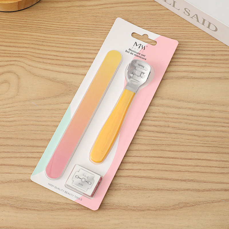 miss betty品牌高档热销精致双面吸卡吸塑包装修甲修脚套装细节图