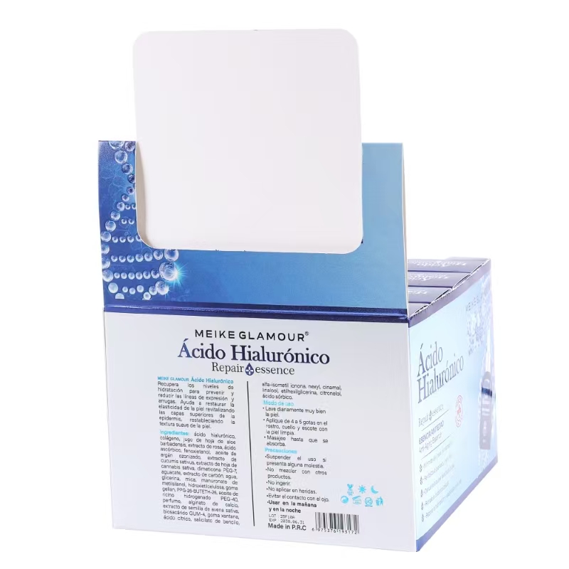 MEIKE GLAMOUR透明质酸玻尿酸面部精华液美容护肤长效保湿30ml白底实物图