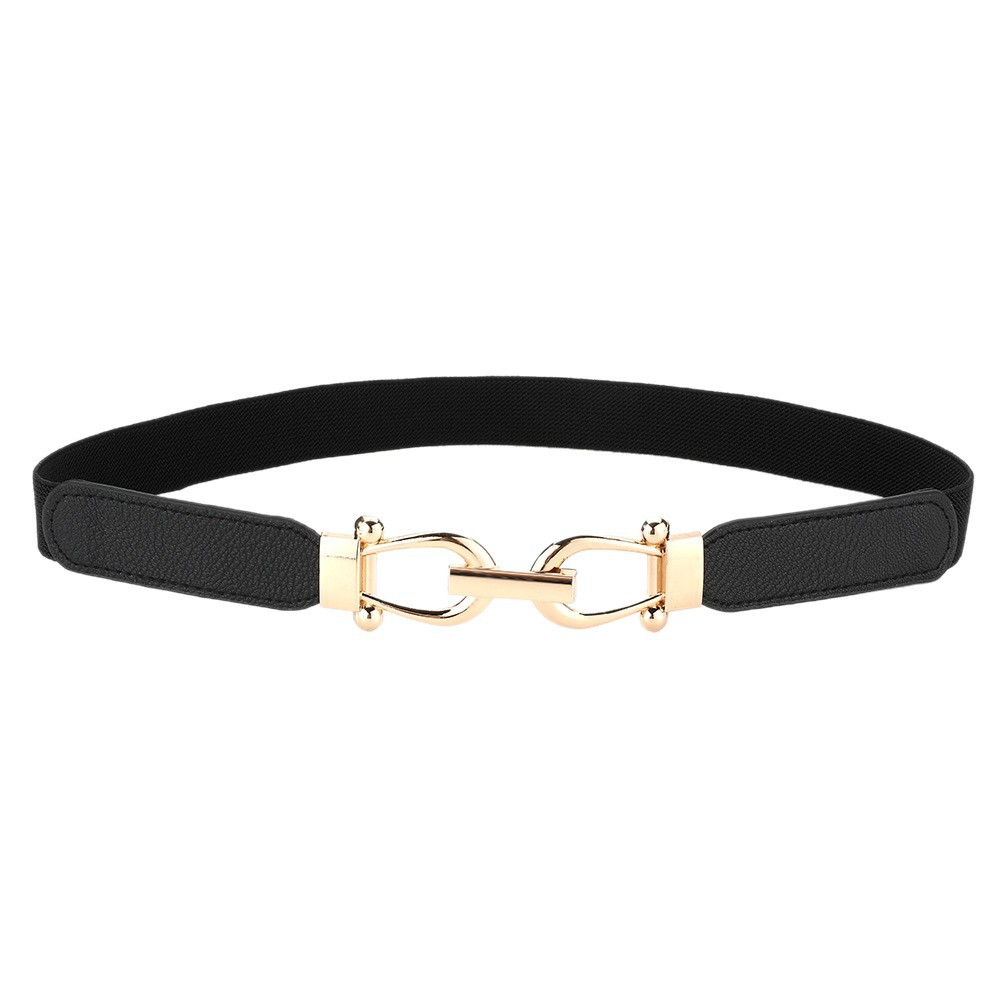 This elegant and delicate belt-decorated dress with double loop buttons is versatile and slimming. It pairs well with a coat in an INS fashion style Item Picture