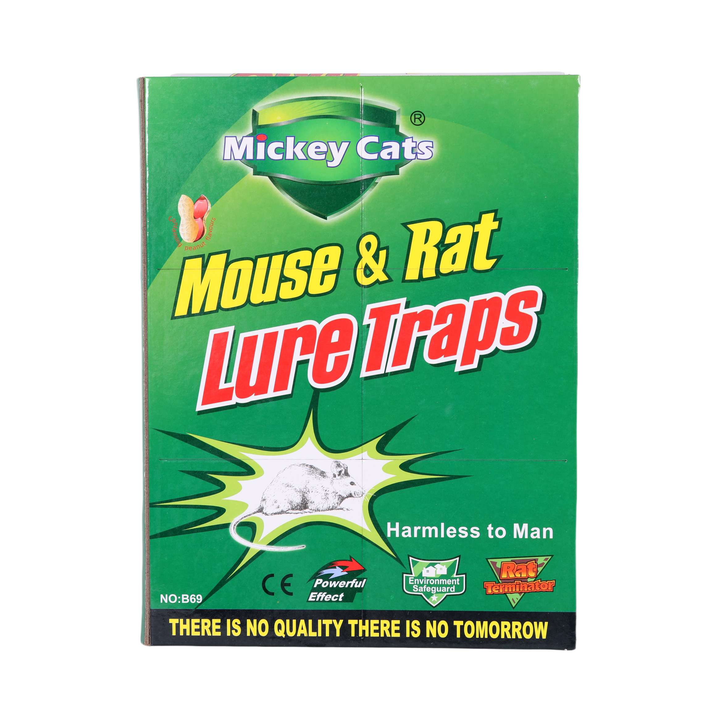 B69粘鼠板 厂家直销 25.5*19cm 100pcs 210g