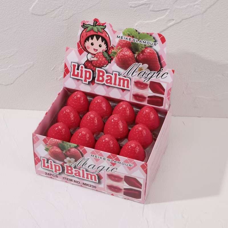 MEIKE GLAMOUR Strawberry Lip Balm Lip Care Moisturizing Lip Balm MK230