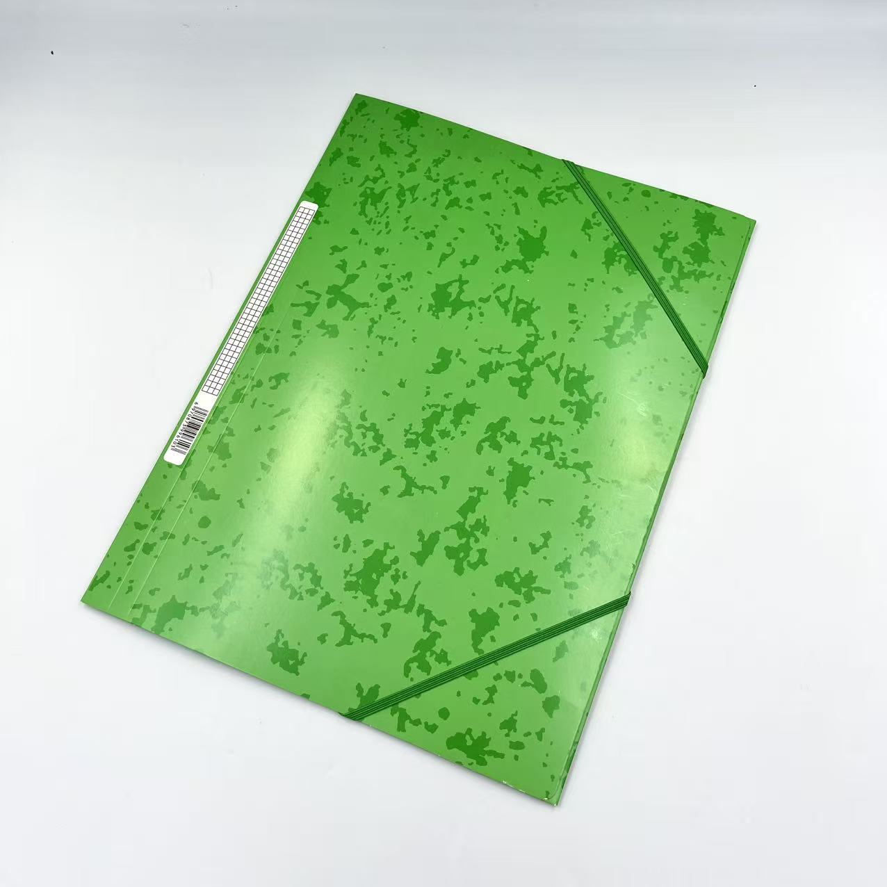 Patterned paper folder binding, simple clip, A4 file folder, office paper storage clip, three-page clip Specification image