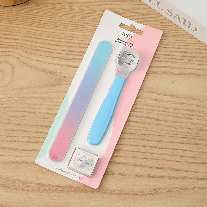 miss betty品牌高档热销精致双面吸卡吸塑包装修甲修脚套装产品图