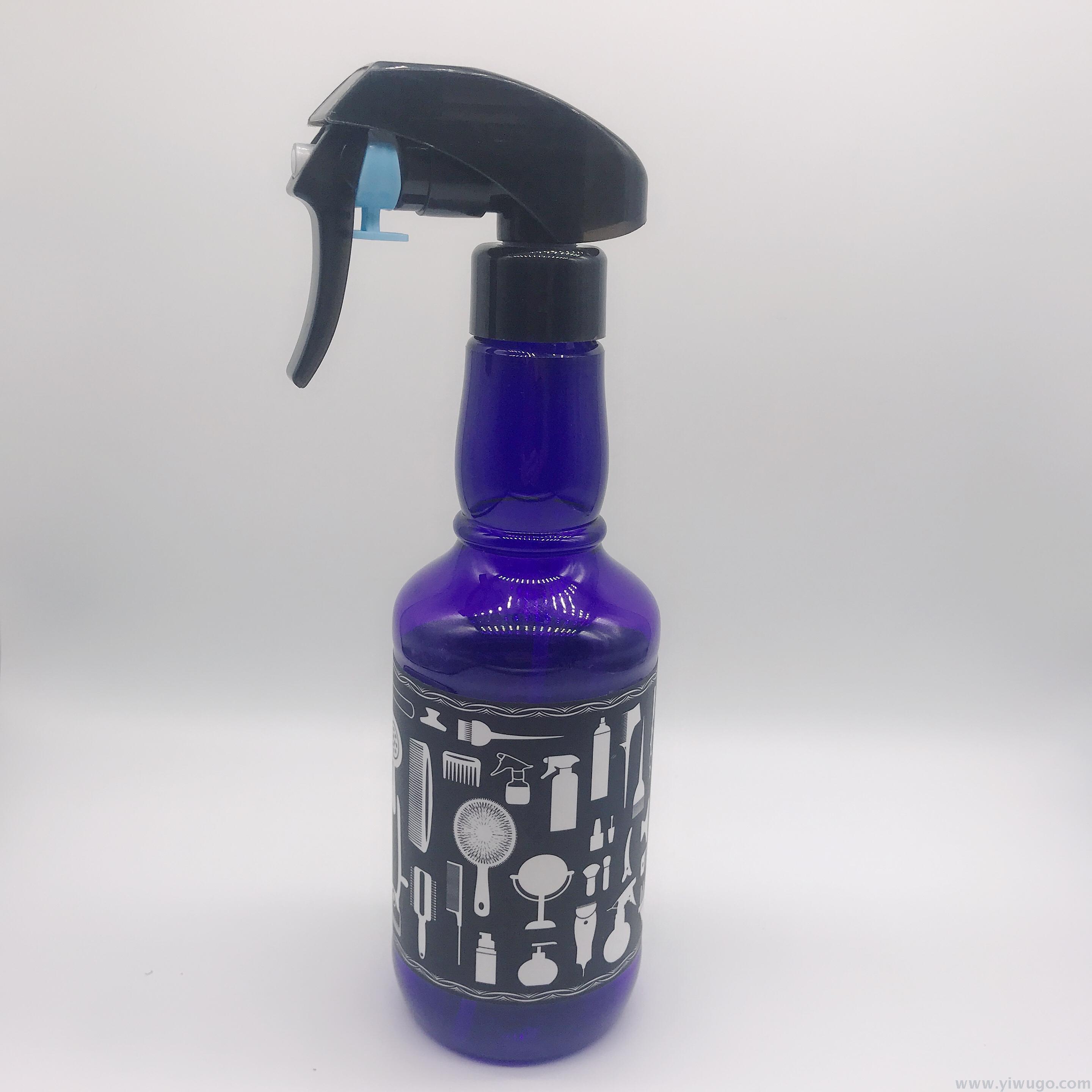 美发用品复古酒瓶理发店发型师喷雾瓶欧美油头 喷水壶