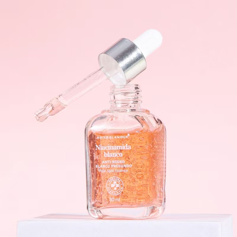MEIKE GLAMOUR烟酰胺面部精华液护肤提亮淡斑30ml白底实物图