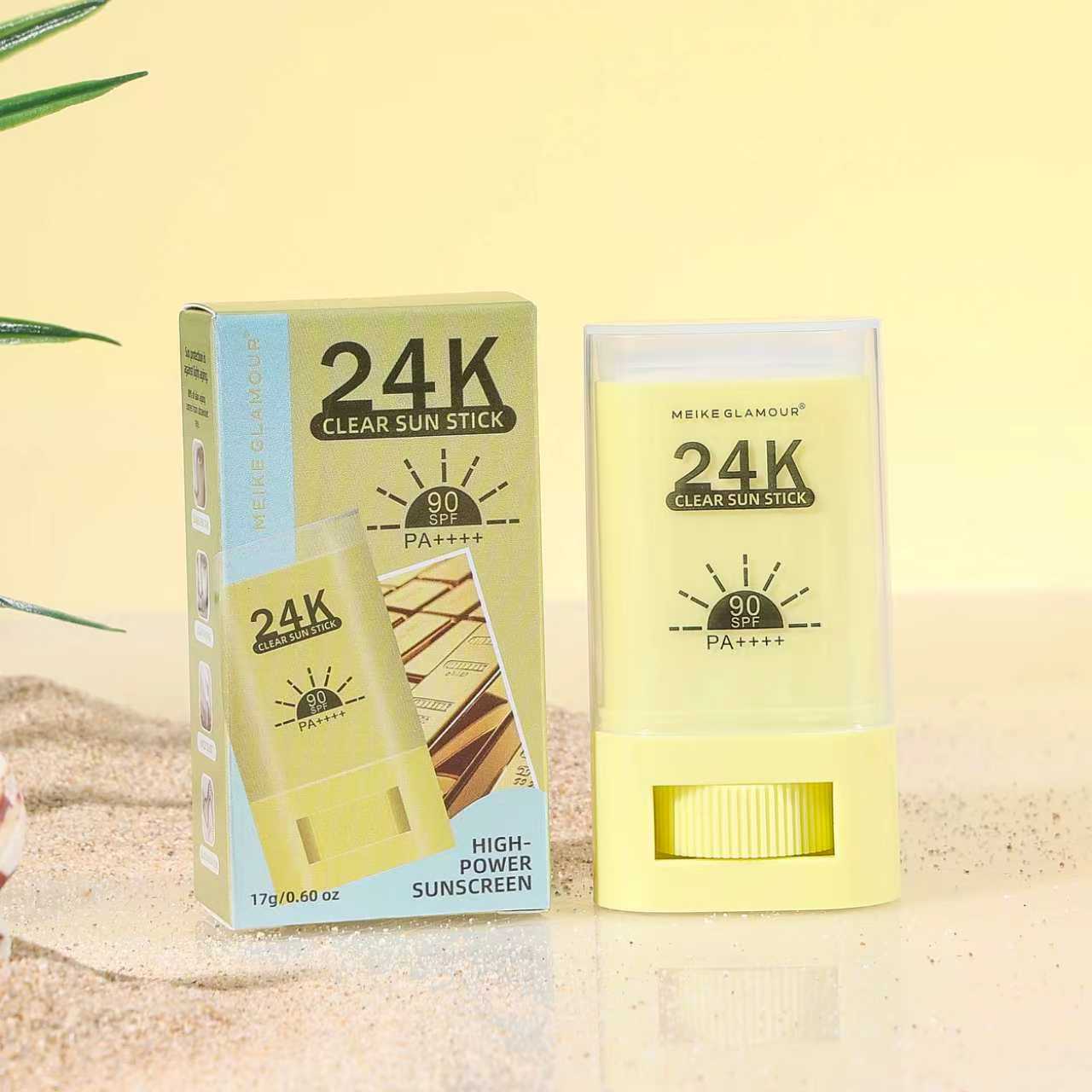 MEIKE GLAMOUR 24K高能防晒棒SPF90 PA++++防晒霜