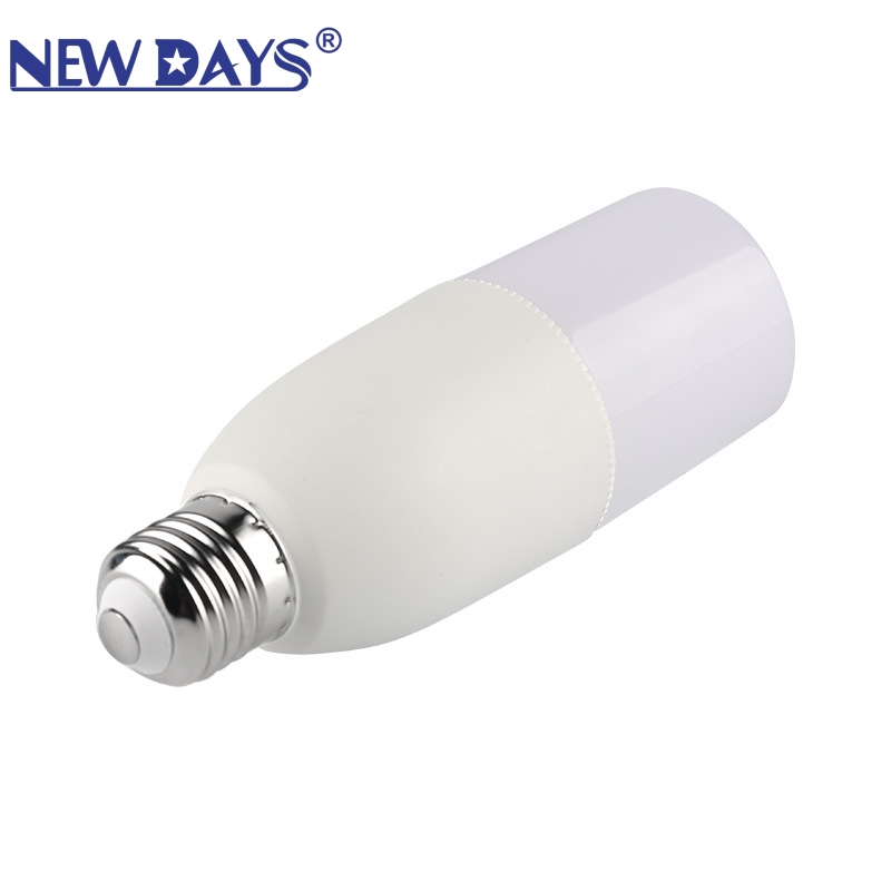 NEWDAYS brand cylindrical bulb, E27 screw socket plastic-coated aluminum energy-saving bulb, downlight, LED bulb, high-brightness energy-saving bulb, household living room and bedroom table lamp, lighting bulb, light source