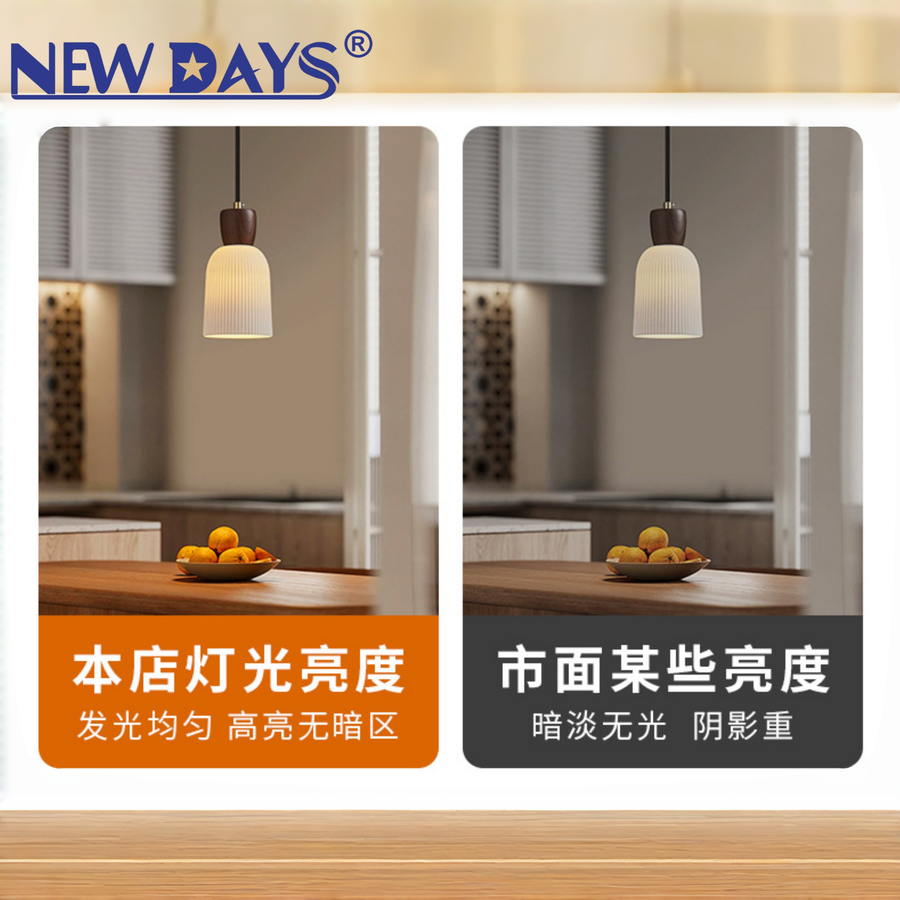 NEWDAYS brand cylindrical bulb, E27 screw socket plastic-coated aluminum energy-saving bulb, downlight, LED bulb, high-brightness energy-saving bulb, household living room and bedroom table lamp, lighting bulb, light source Specification image