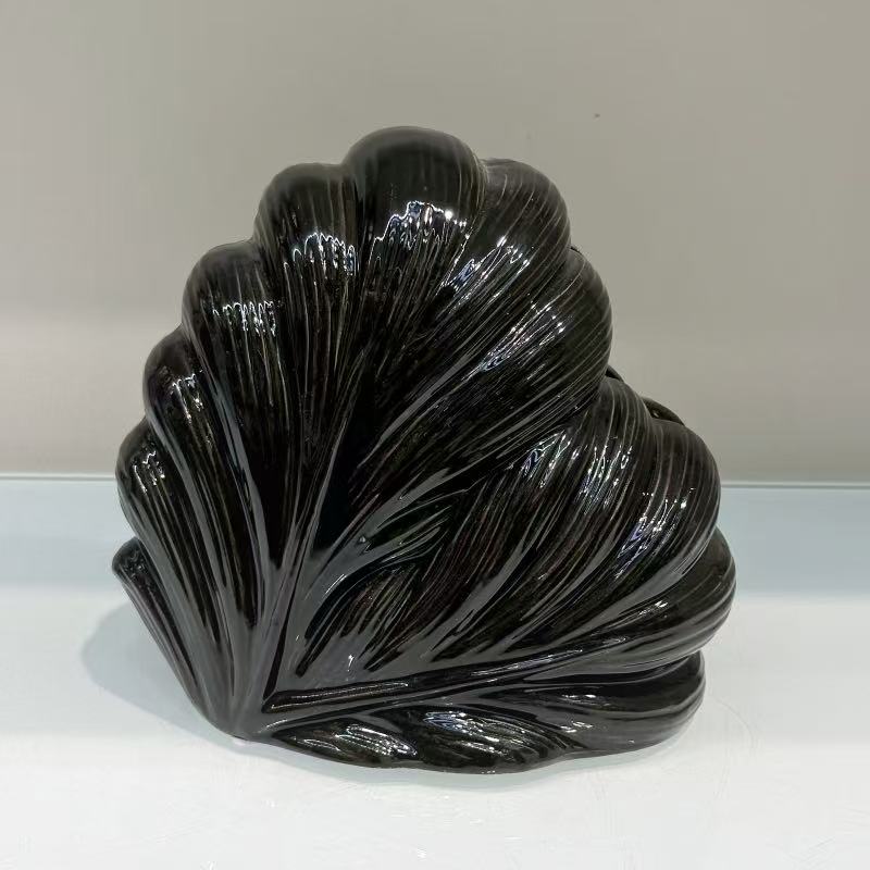 轻奢爱心羽毛纸巾盒客厅茶几高档抽纸盒创意高档餐巾纸收纳盒茶几摆件详情5