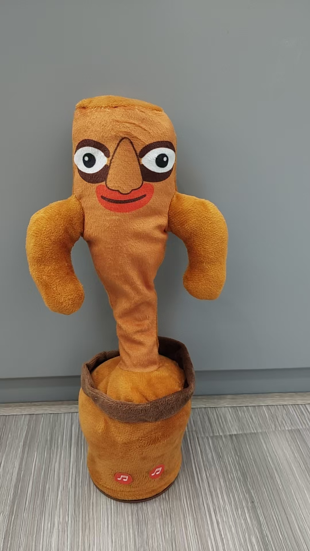 Wholesale of cross-border best-selling dancing Shan Hai Jing recitation dolls, plush toys that learn to speak, and small dolls Specification image