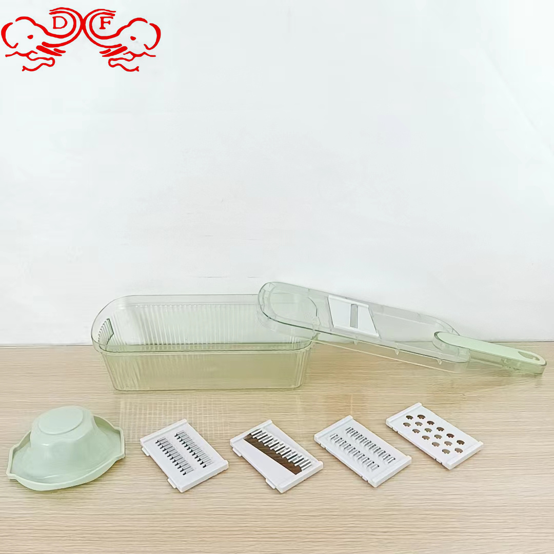 DF68949 Vegetable Slicer, Potato grater, Radish Slicer, multi-functional home kitchen, no harm to hands, DF TRADINGHOUSE Item Picture