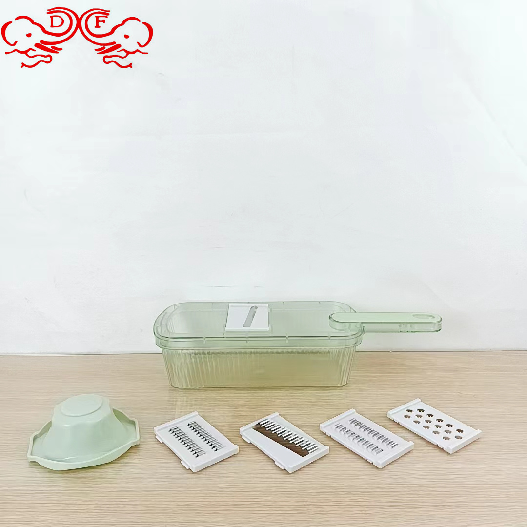 DF68949 Vegetable Slicer, Potato grater, Radish Slicer, multi-functional home kitchen, no harm to hands, DF TRADINGHOUSE Application Scenario