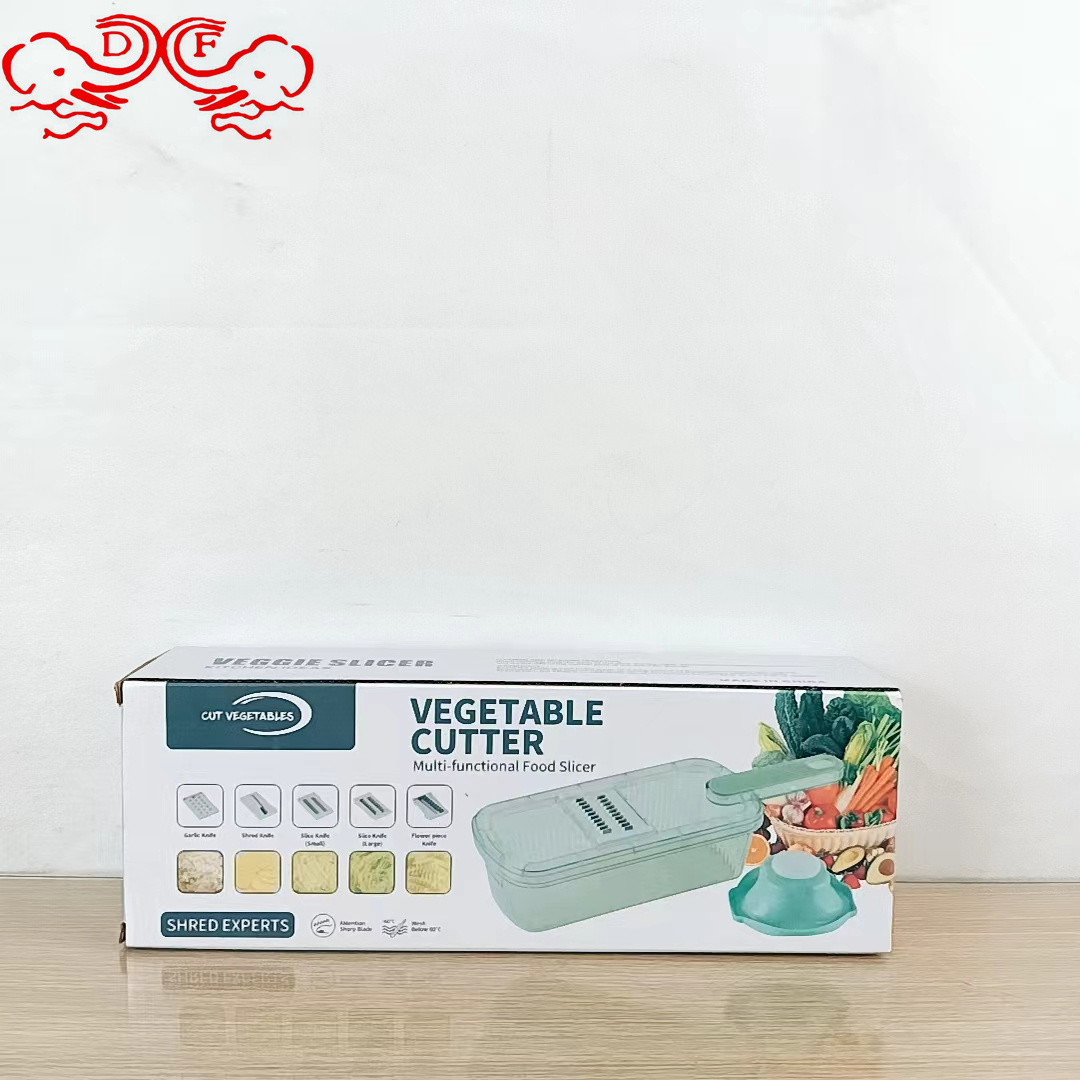 DF68949 Vegetable Slicer, Potato grater, Radish Slicer, multi-functional home kitchen, no harm to hands, DF TRADINGHOUSE details Picture