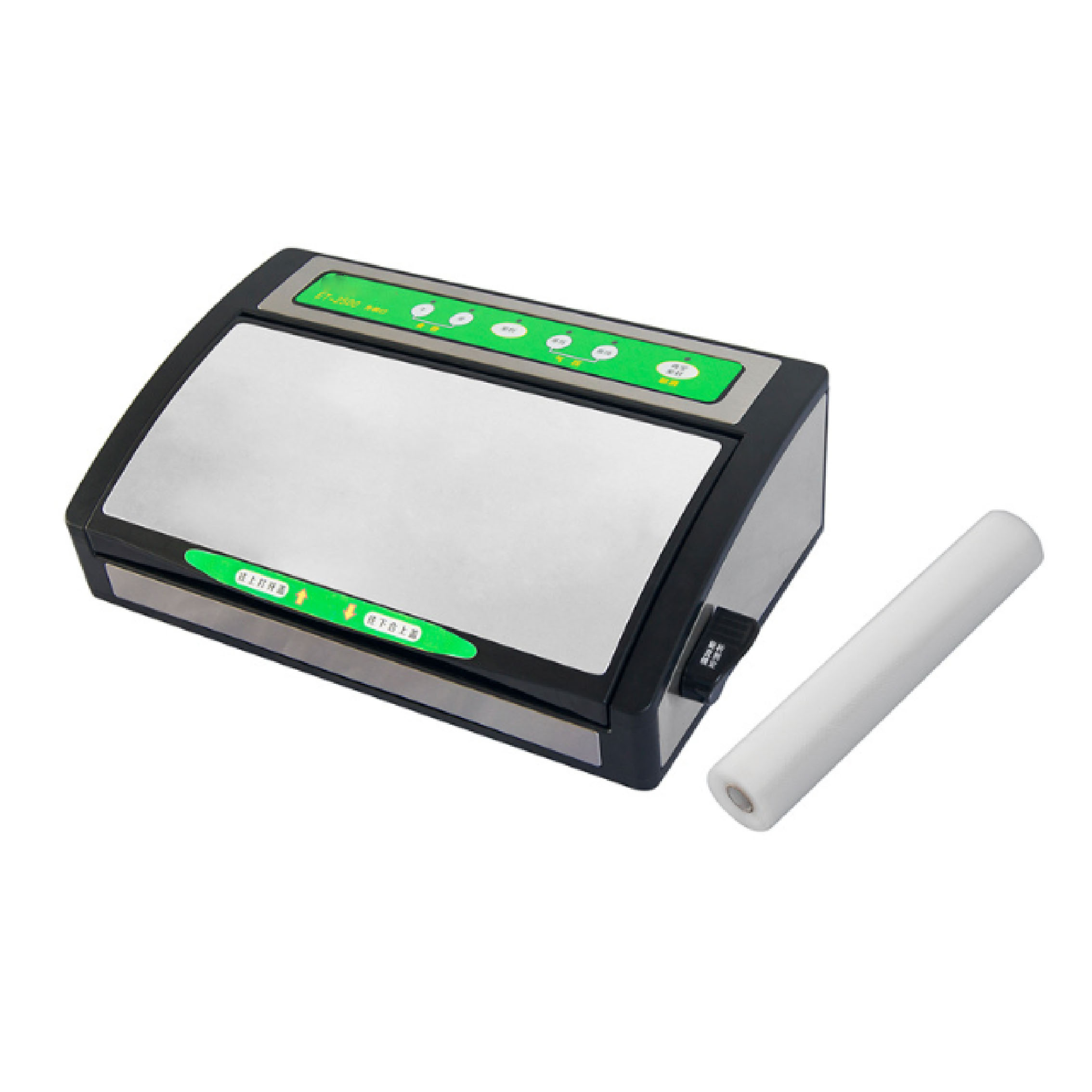 ET-2500 vacuum packaging machine, food sealing machine, small commercial and household, dry and wet dual-purpose, fully automatic and multi-functional details Picture