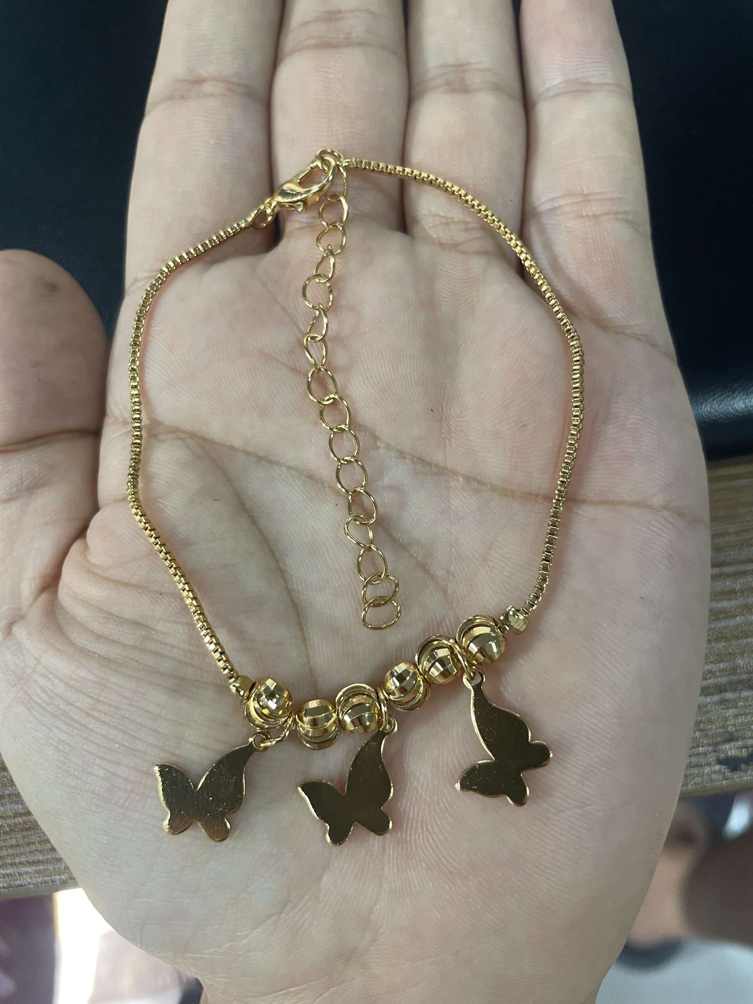 Imported jewelry chain, sea pattern stone ring jewelry, Bijoux fashion jewelry accessories Specification image