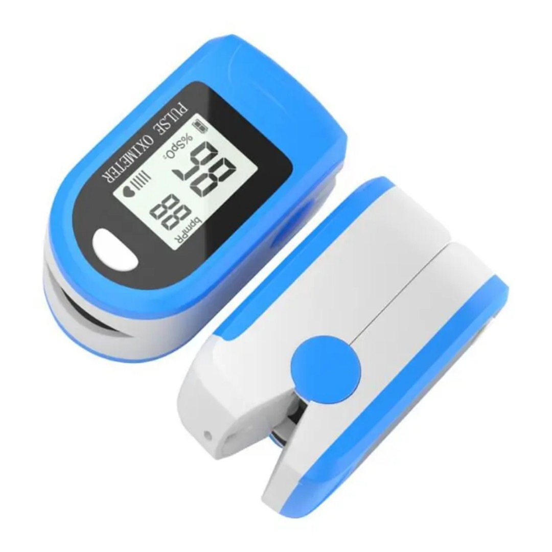 Finger-clip pulse oximeter, pulse rate measuring instrument, finger blood oxygen meter, blood oxygen saturation measuring meter Specification image