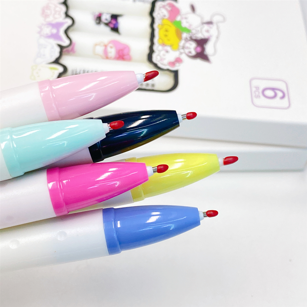 Sanrio ins high appearance level press gel pen ST Quick-drying smooth practice pen Student cute simple black pen Application Scenario