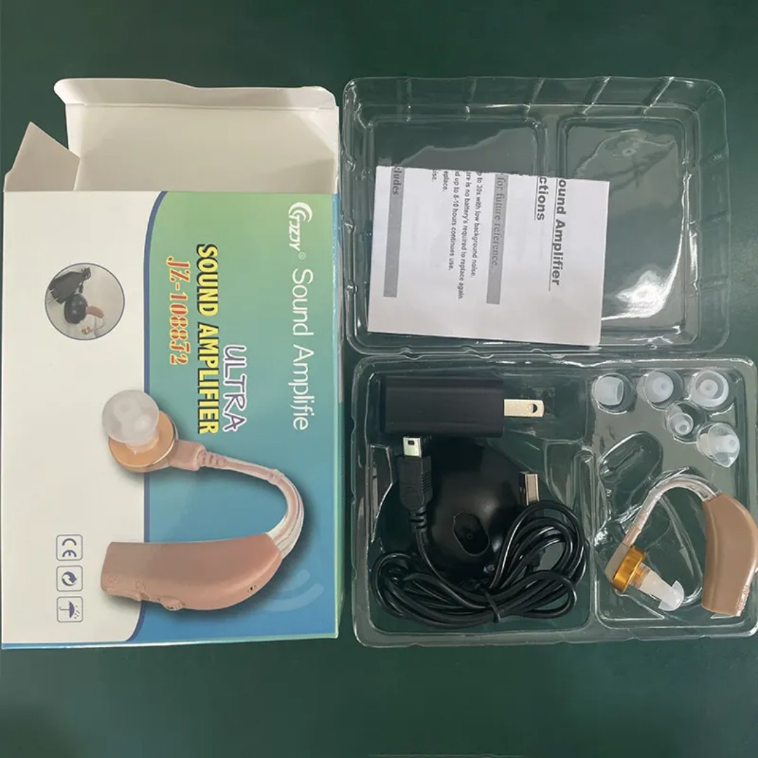 Clear sound quality, sound amplifier, elderly in-ear sound collector, hearing aid detail image 3