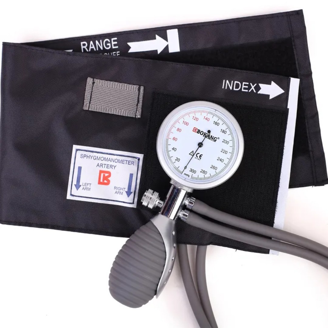 Foreign trade household integrated handheld pressure gauge mechanical manual blood pressure monitor accessories old model press-type blood pressure monitor detail image 4