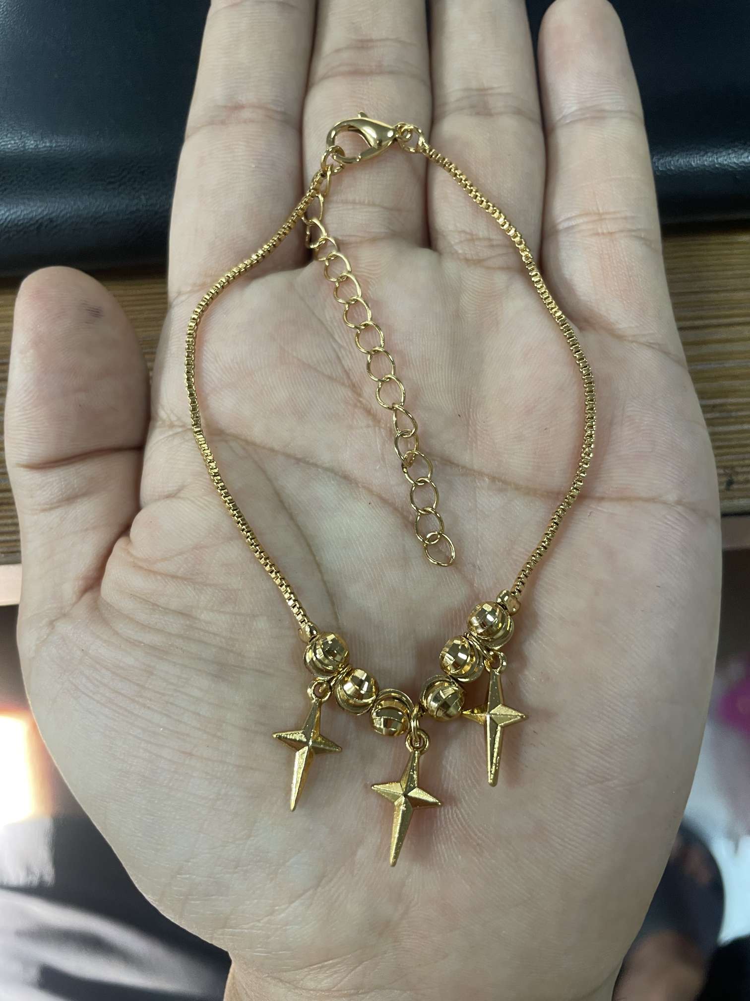 Imported jewelry chain, sea pattern stone ring jewelry, Bijoux fashion jewelry accessories Item Picture