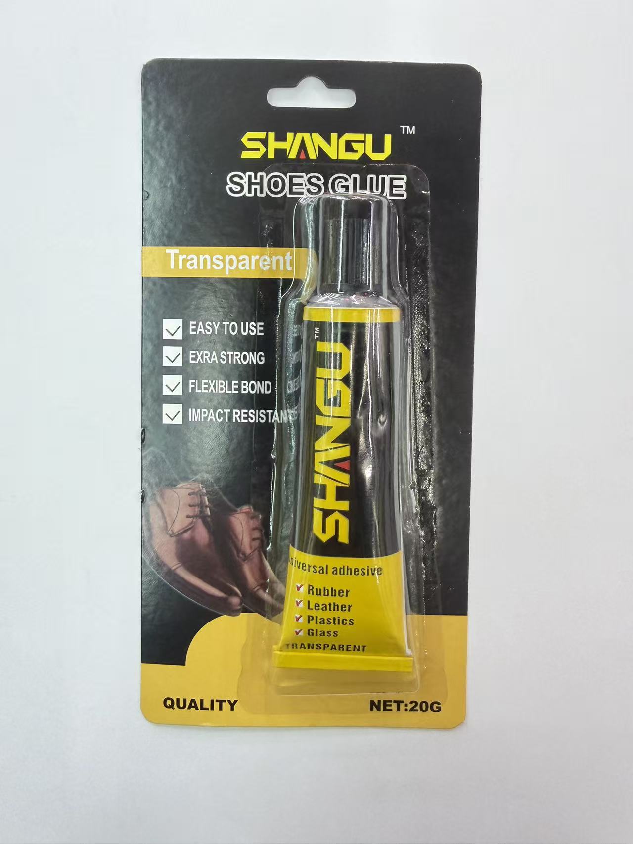 SHANGU  强粘力补鞋胶修鞋匠专用胶高粘性软性胶水防水皮鞋运动鞋脱胶
