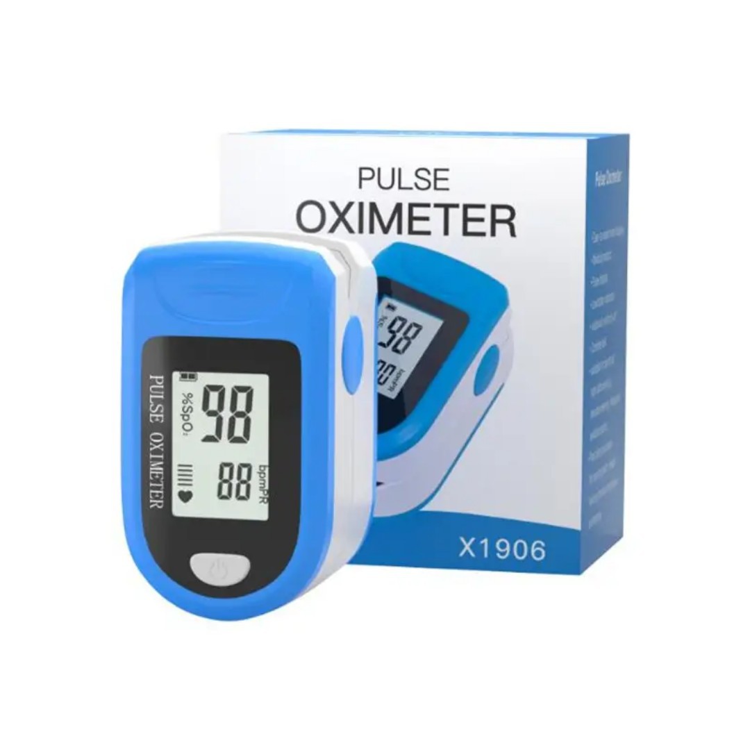 Finger-clip pulse oximeter, pulse rate measuring instrument, finger blood oxygen meter, blood oxygen saturation measuring meter details Picture