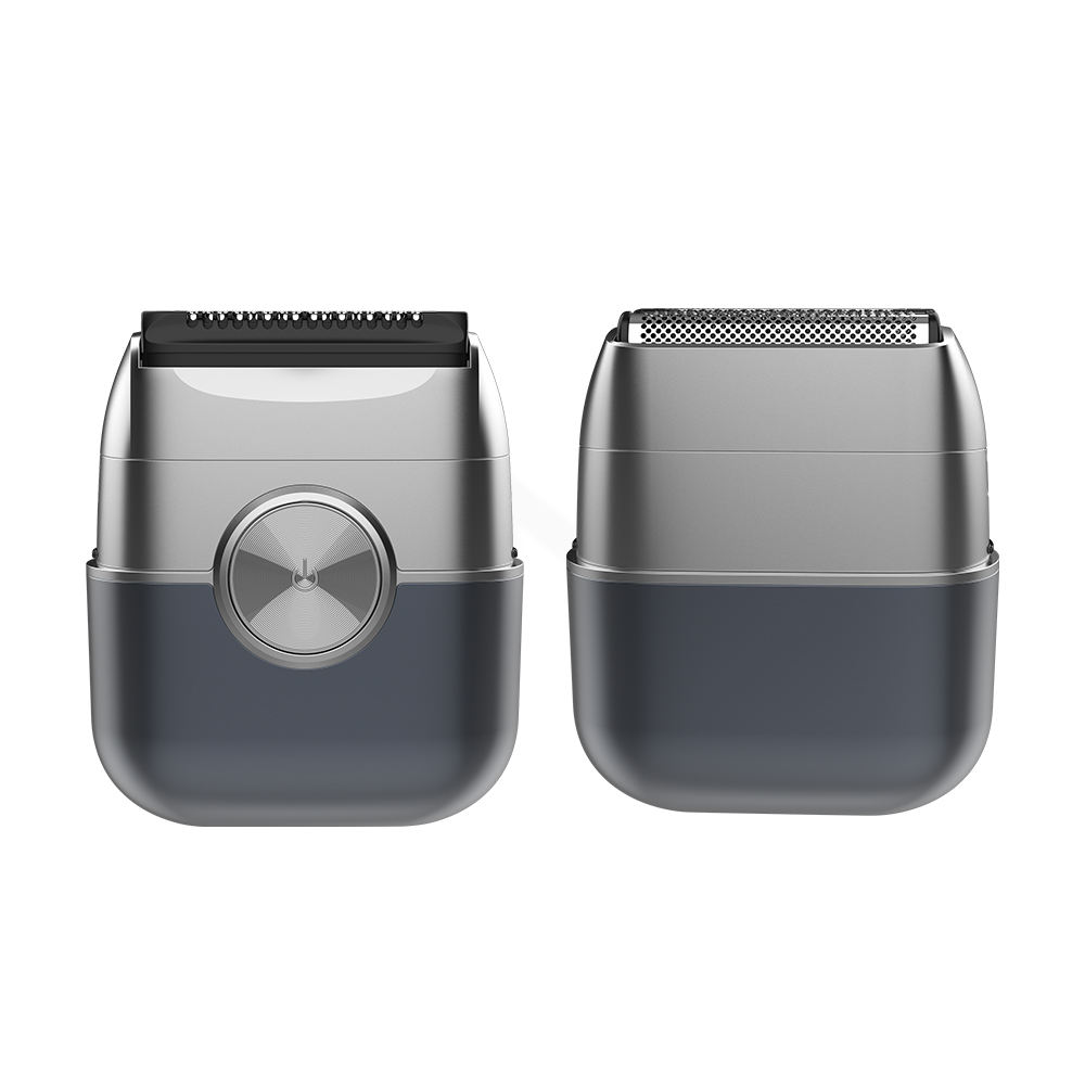 便携式迷你电动剃须刀男士防水湿/干充电剃须刀家用和旅行带USB电源